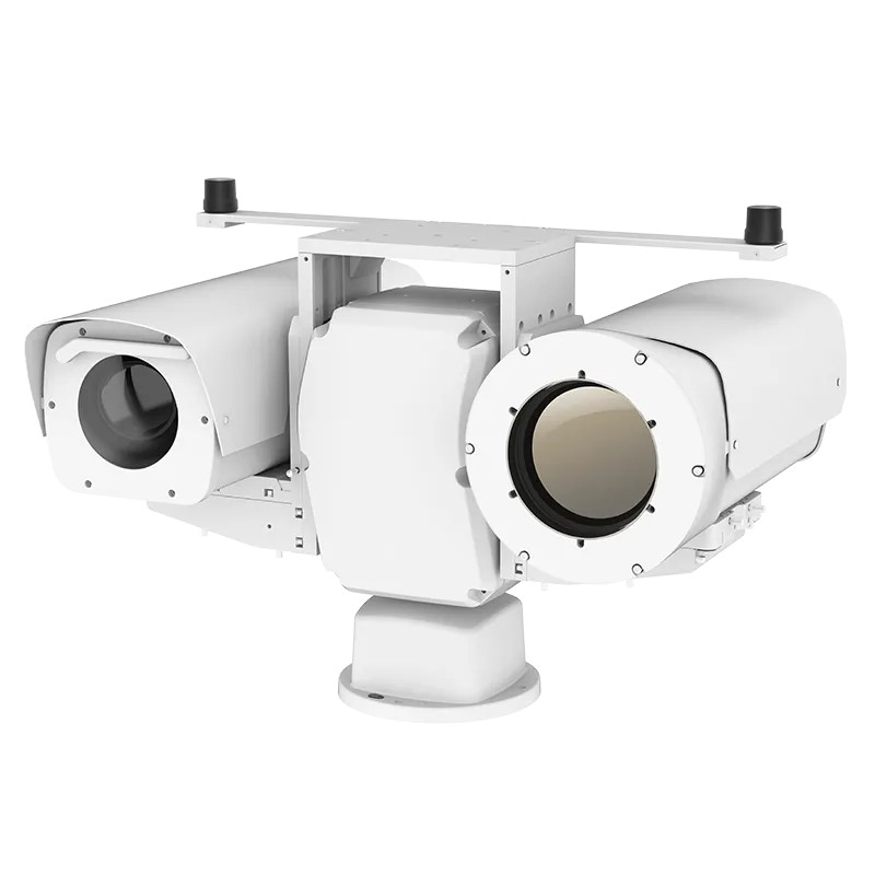 Advanced PC664c1 Dual-Spectrum PTZ Camera with Industry-Leading Uncooled Detectors, 2MP Thermal and 4MP Visible Imaging for Ultra-Clear Long-Range Surveillance