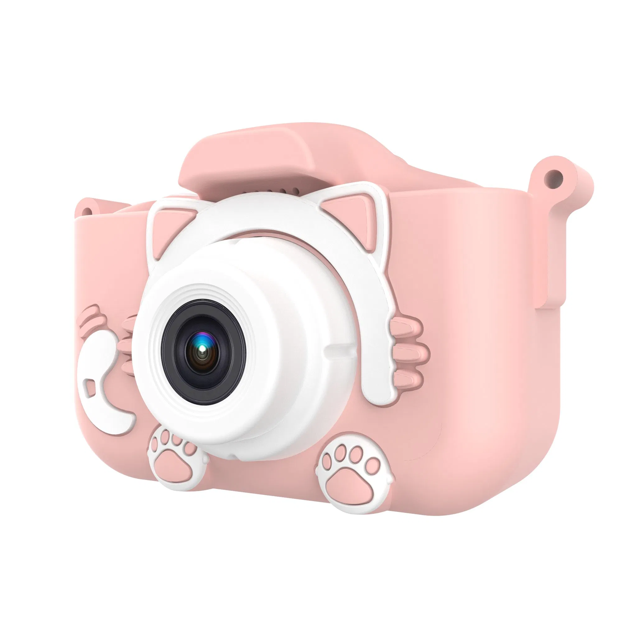 Lightweight Fun Child Toys Waterproof Compact Colorful Digital Kids Camera: Rechargeable with 2.0 Inches HD IPS Screen for Gift