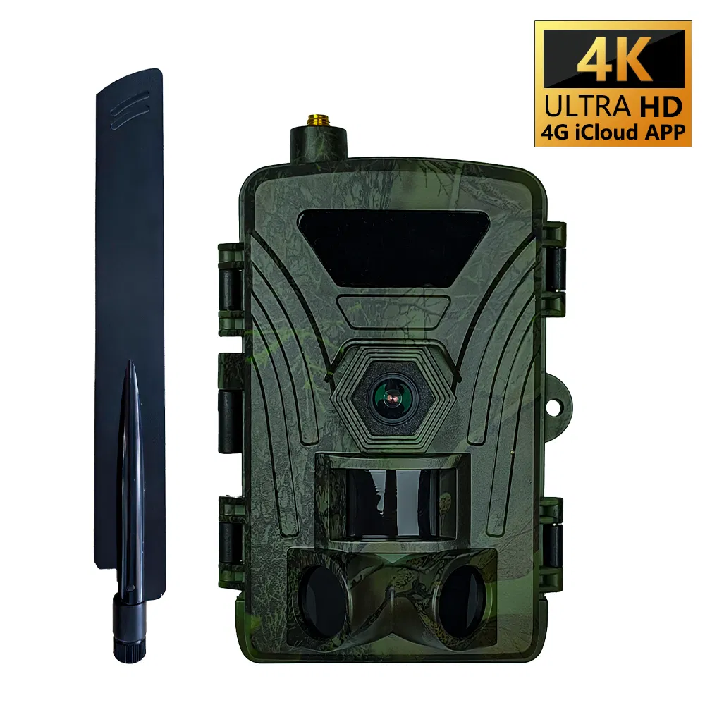 4G Hunting Camera APP Support Live Streaming 4K 60MP Wildlife Trail Camera