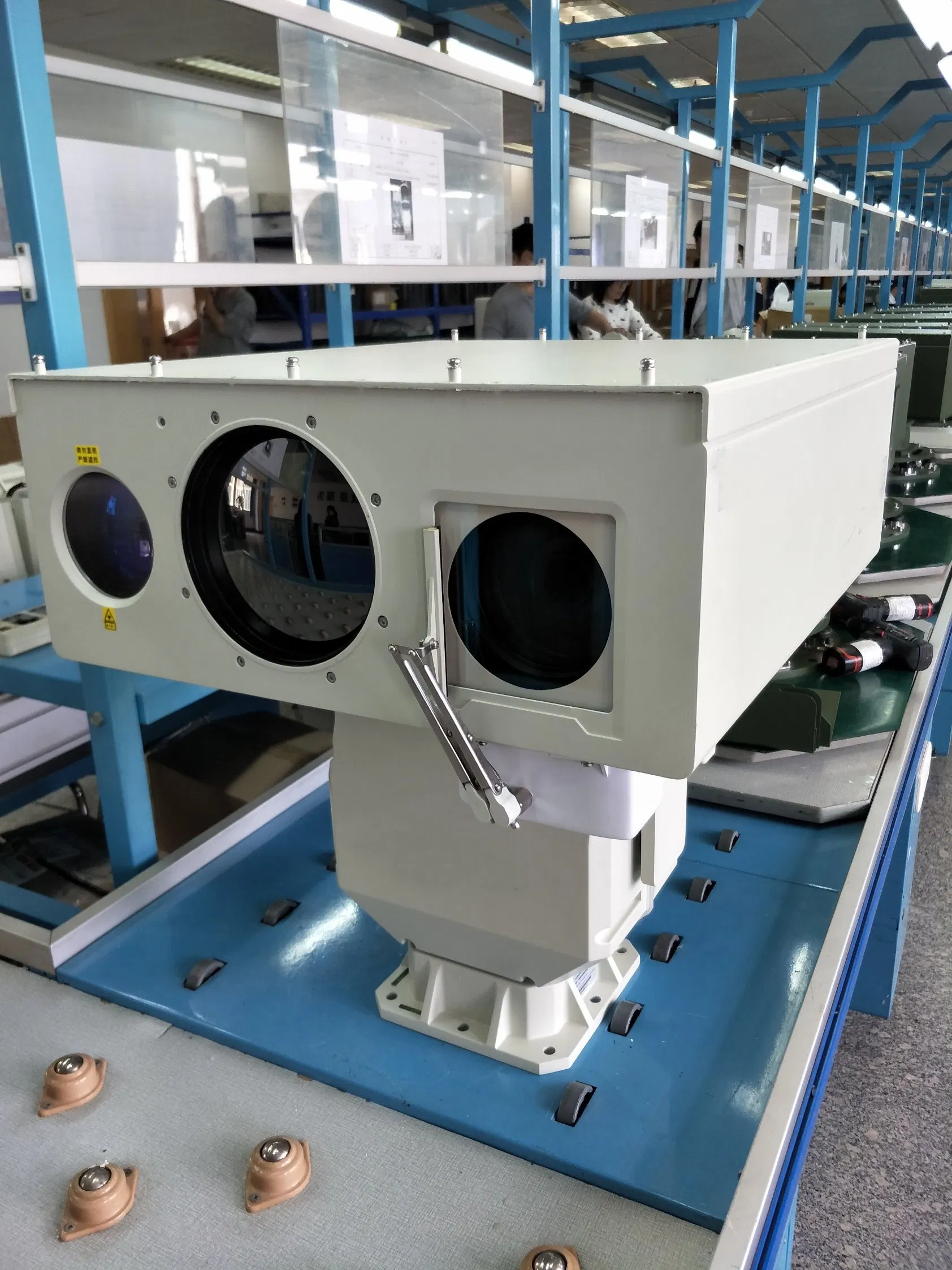 Long Range Multisensor PTZ Infrared Thermal Imaging IP Camera for Border Surveillance