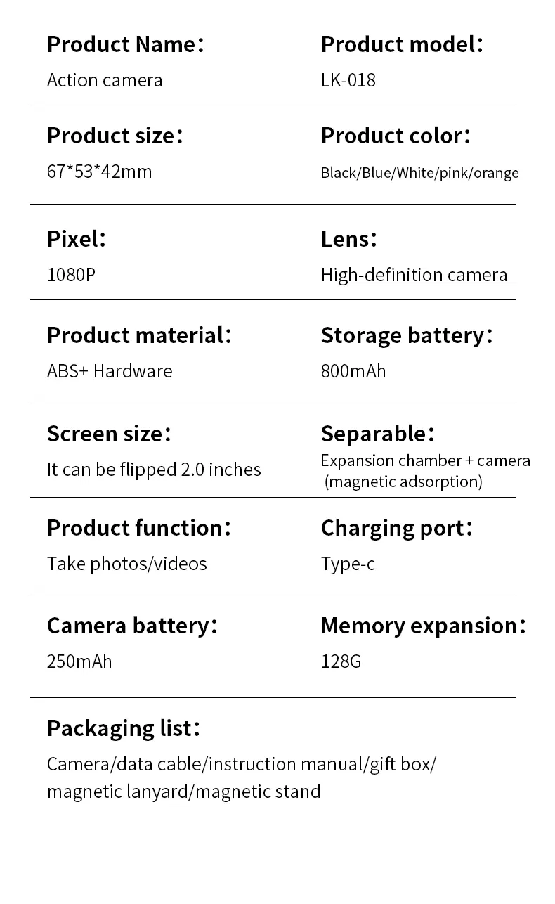 Action Camera View 20