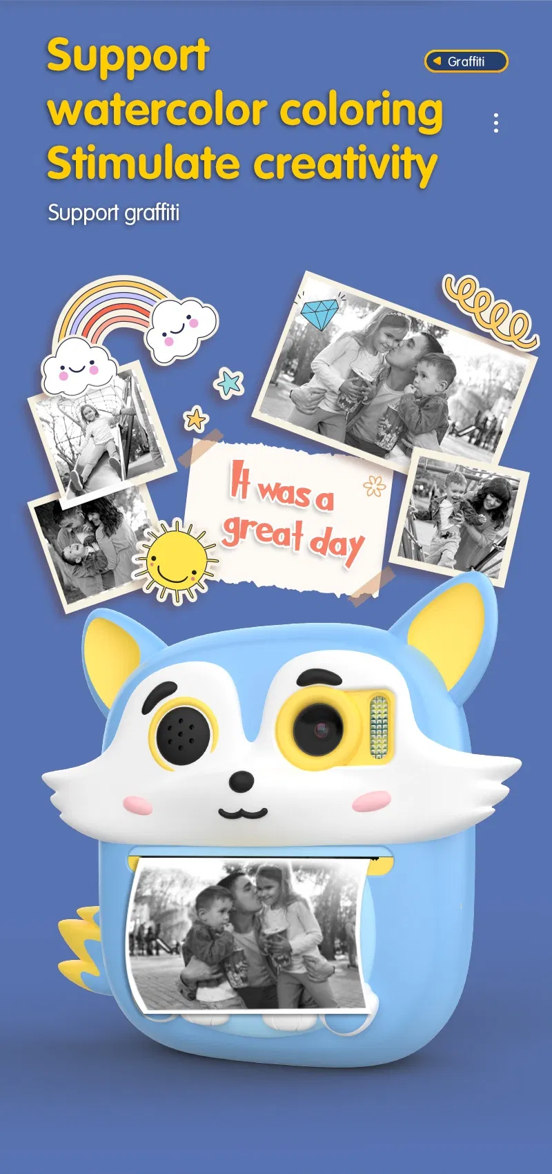 Ink-less Mini Printer