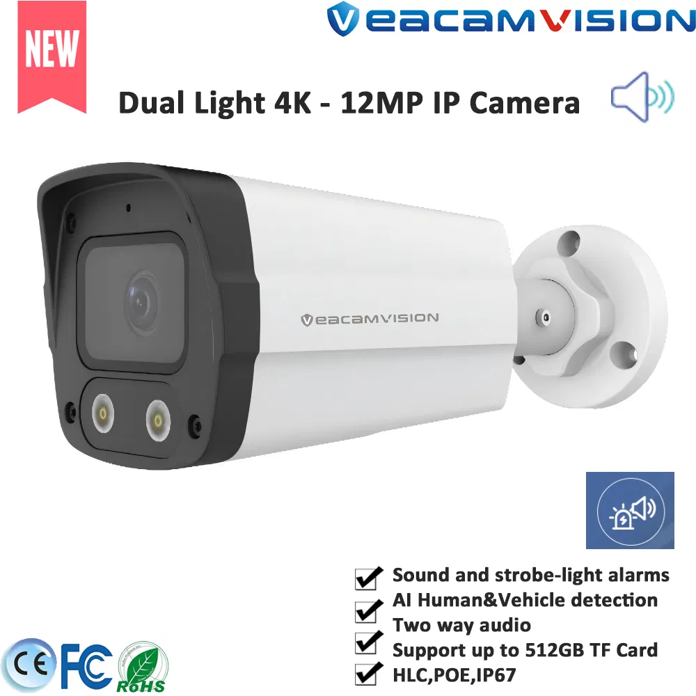 OEM Wholesale 4K 8MP Smart IR Small Mini Bullet Network IP Hikvision NVR Security System Spy Hidden Home Surveillance Drone Digital Video SD Card CCTV Camera