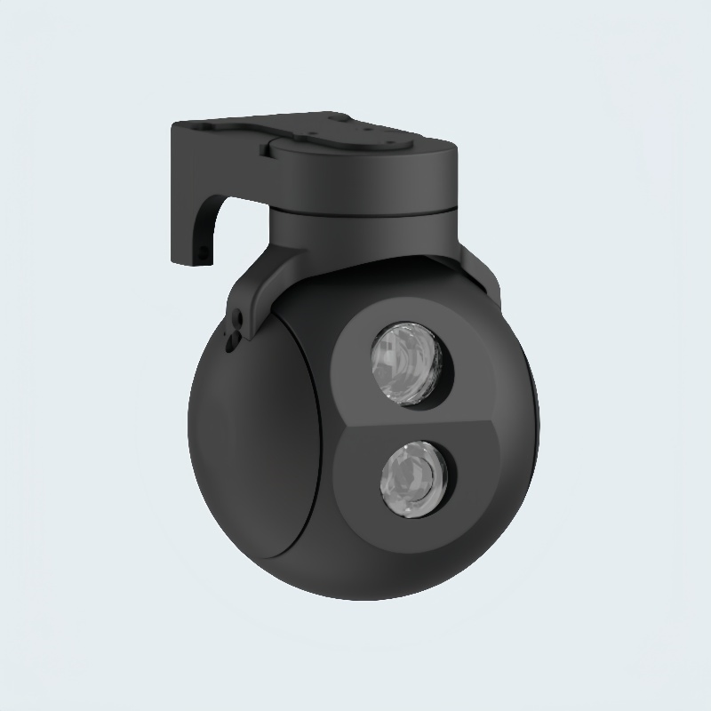 Lightweight Energy-Efficient Gyro Stabilized Imaging 8mm 25mm PTZ IP Gimbal with Dual-Visible Light Wide and Narrow Field of View Mini Drone Security Camera