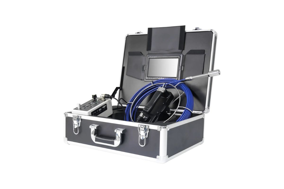 Wopson 50m Cable 23mm Stainless Steel Sewer Pipe Plumbing Inspection Camera