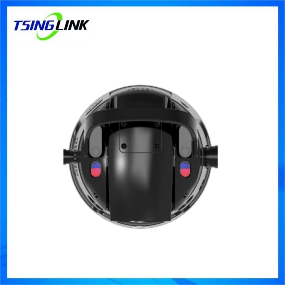 IP Dome Emergency 4G WiFi Battery 360 Degree Rotate Outdoor Waterproof Super Starlight Lpr Face Recognition Security PTZ Camera
