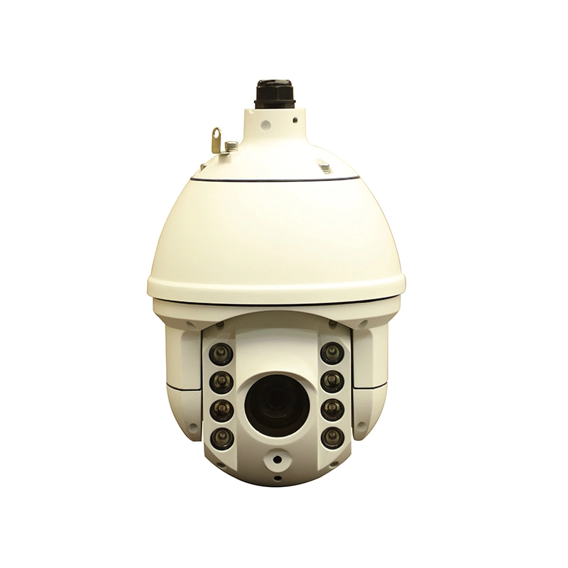 Pan/Tilt/Zoom LED Infrared Light High Speed 360 Degree PTZ Dome Camera