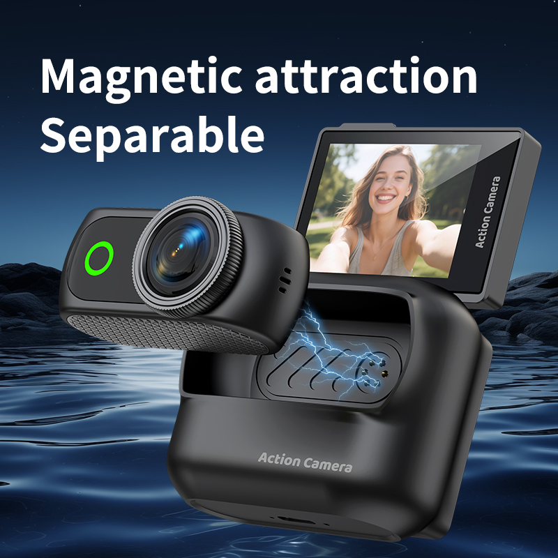 Lk018 Sports Camera Magnetic Attraction Separable Action Camera