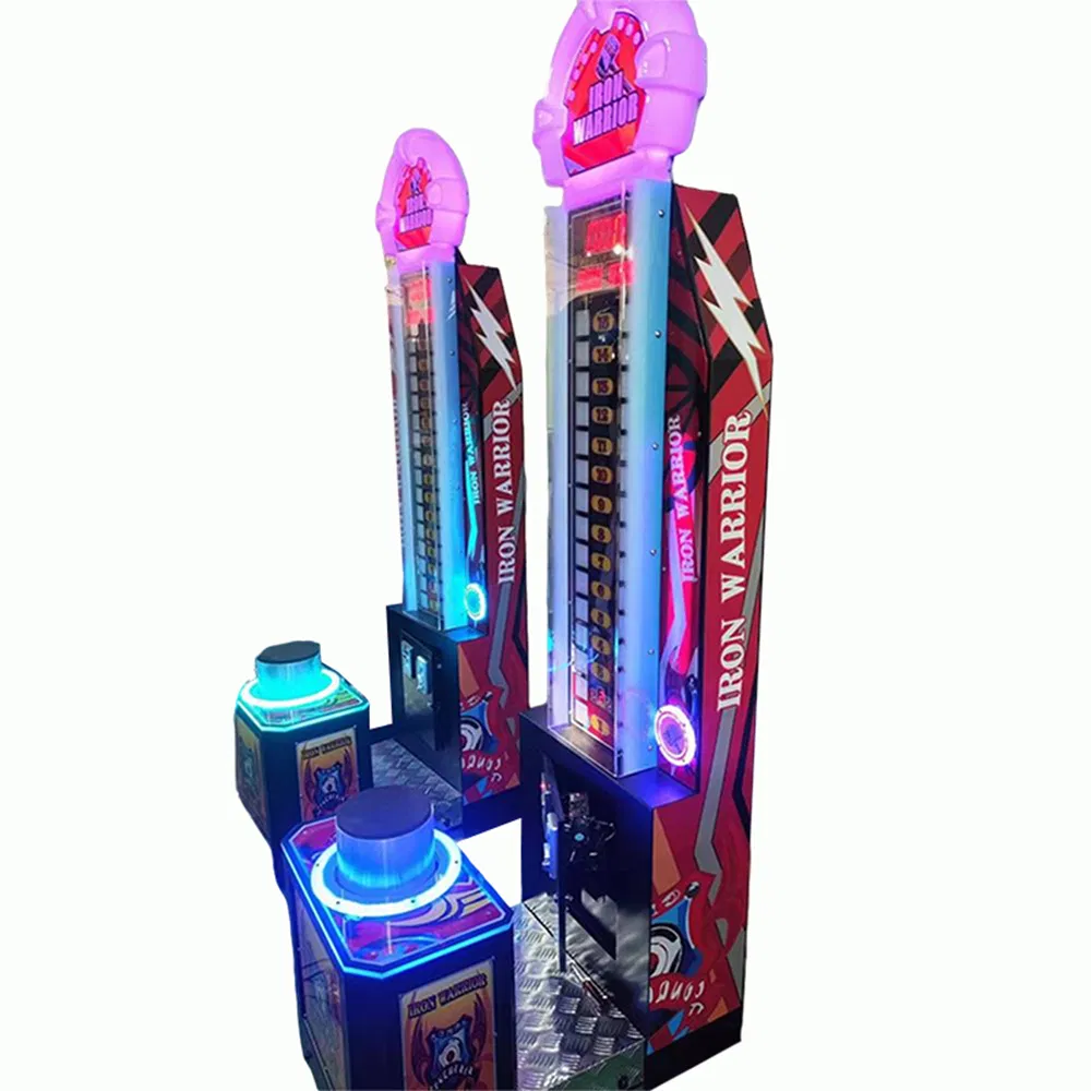 Iron Warrior Strength-Testing Arcade Game Machine: Thrilling Power-Challenge Entertainment