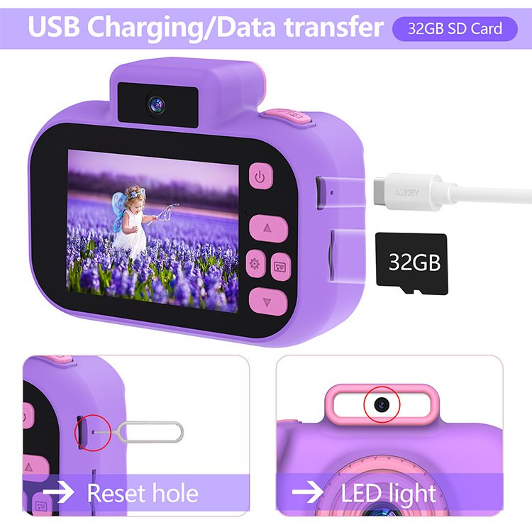 Dual Camera Mini DSLR Camera Children's Gift