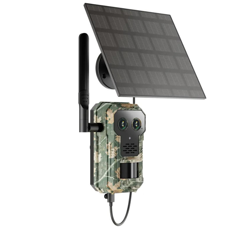 Hunting Trail Camera 32MP Dual Lens 4G Wildlife HD Night Motion Detection