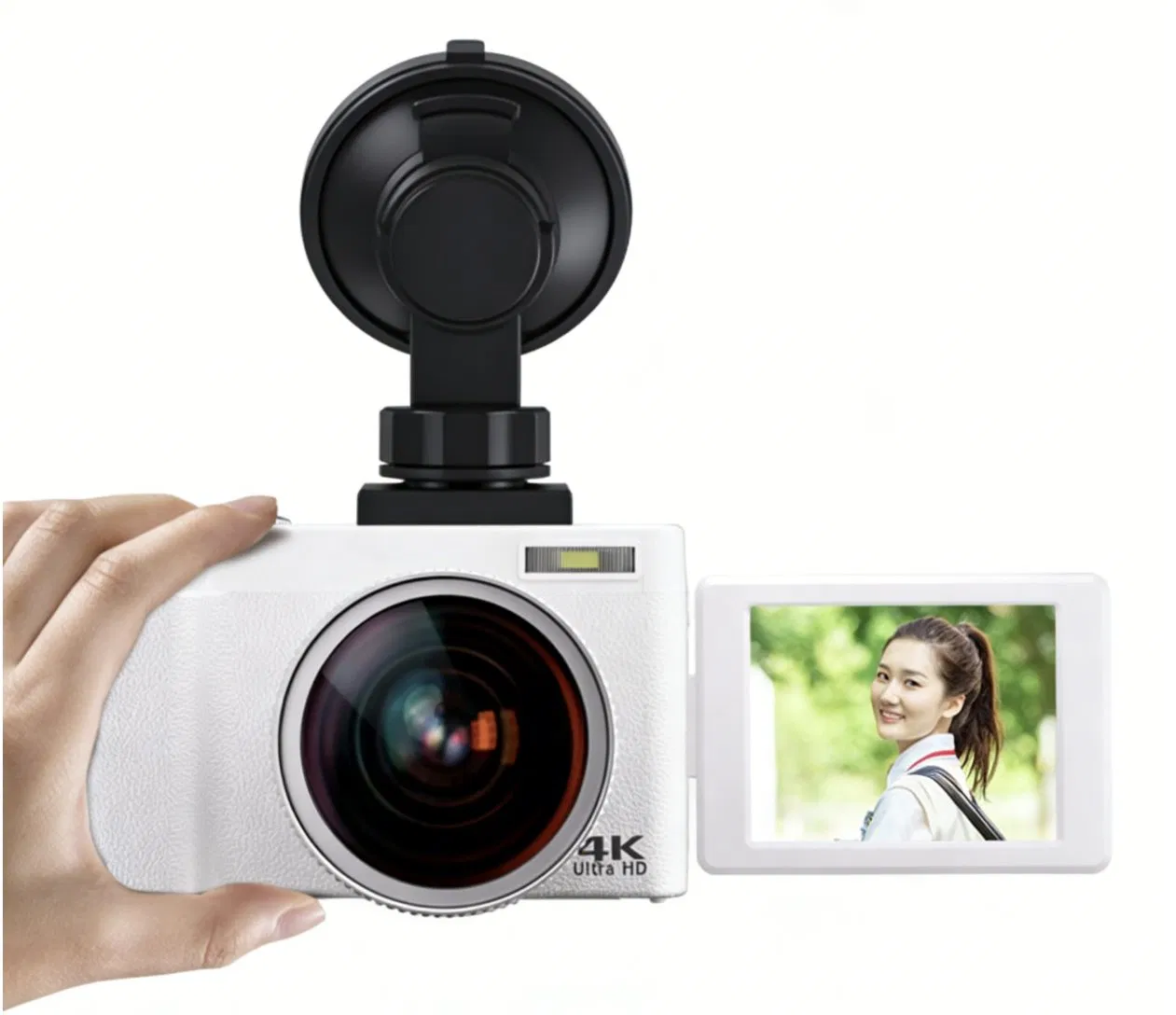 High-Resolution 4K HD Mirrorless Camera with CMOS Sensor