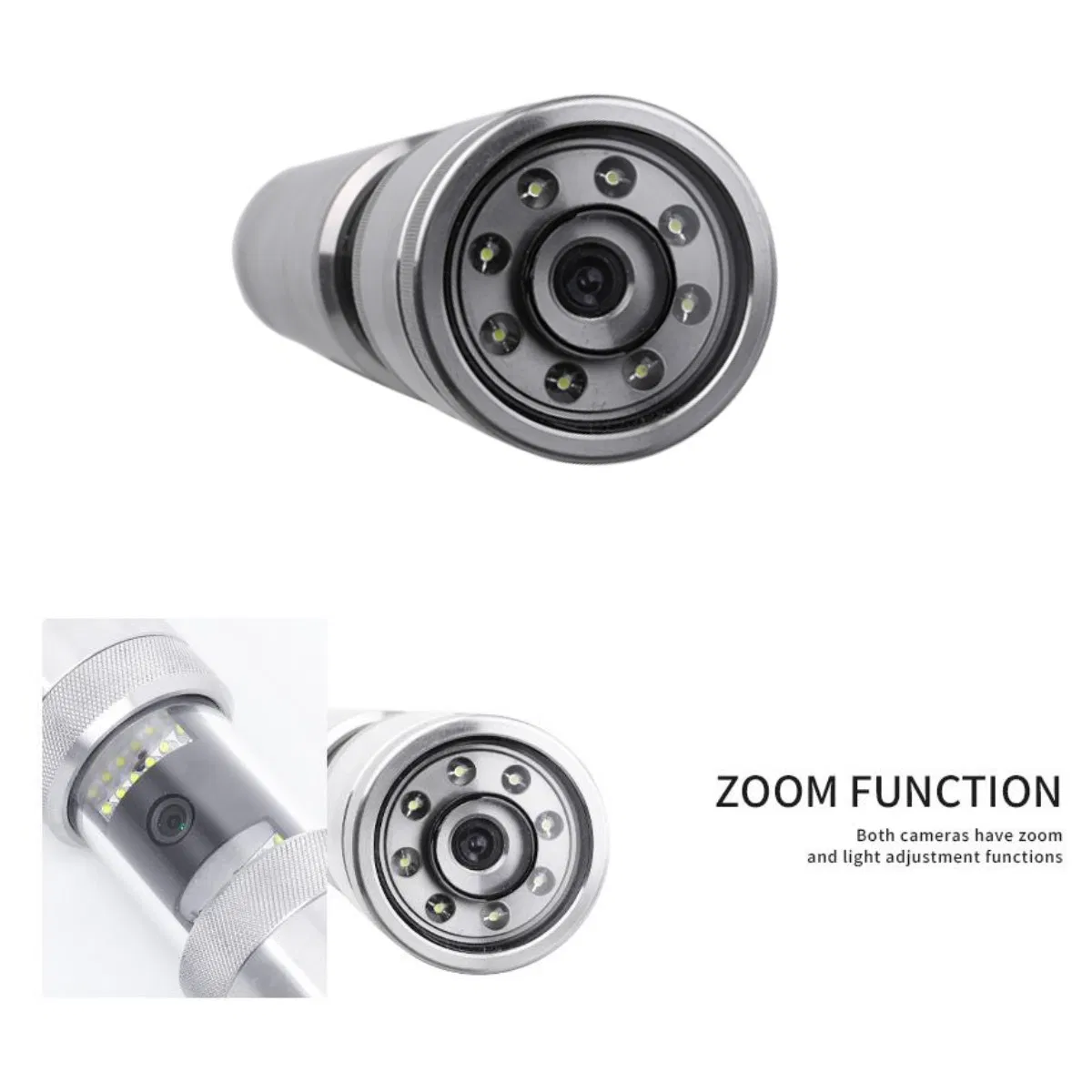 300m Borehole Inspection Camera 360 Degree Rotate Down Hole Video Camera