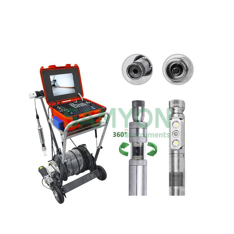 Samyon 360 Degree Borehole CCTV Camera Rotate 360 Degree Rotating Deep Water Well Inspection