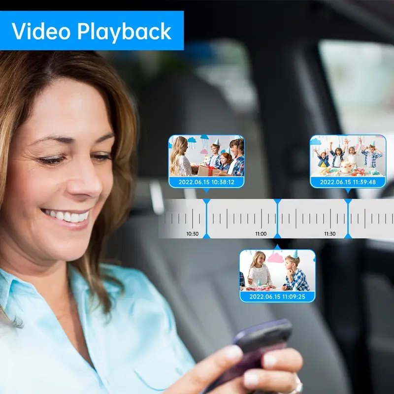 Pet Camera 3MP PTZ 360-Degree Rotating Infrared Night Vision HD Home CCTV Camera