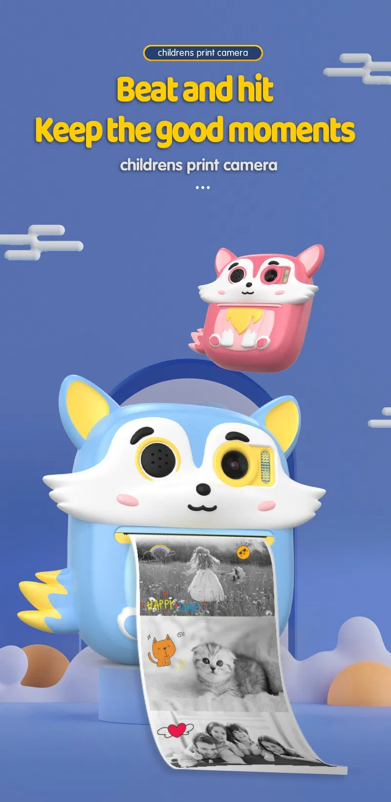 Printable Video Camera for Children