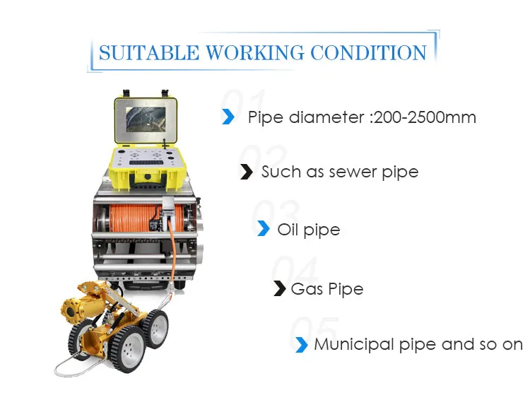 GT108 Drain Robot System