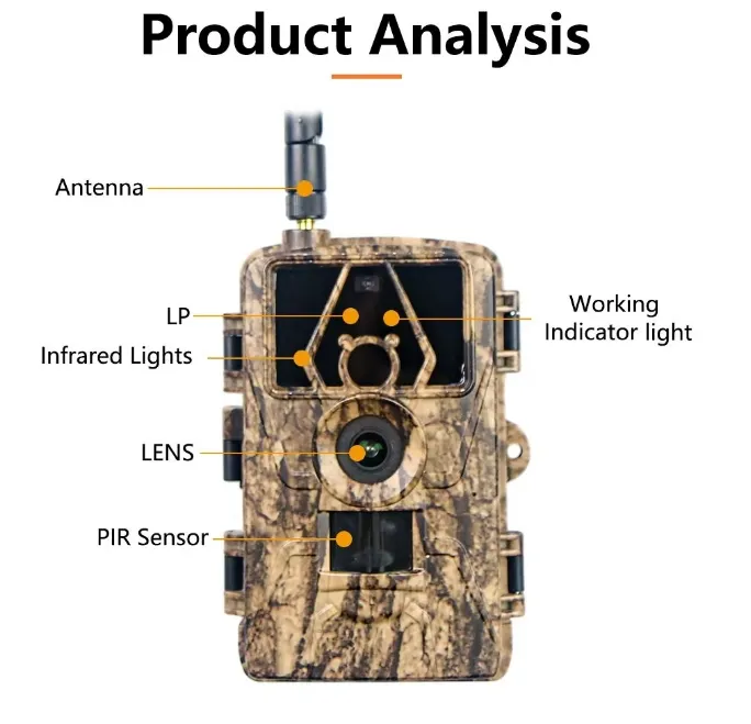 8K Hunting Camera Front