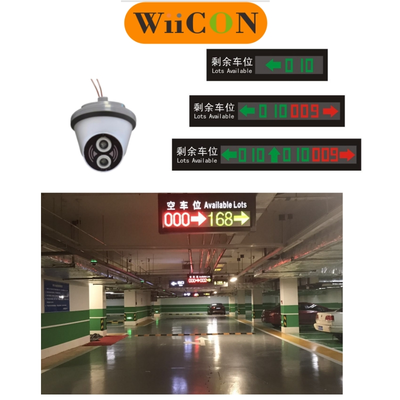 Smart Car Parking Guidance System Using Anpr Camera and LED Display