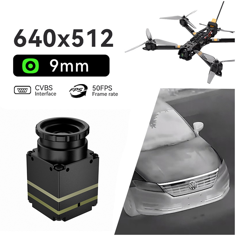 Thermal Imaging Camera Module 12um 50Hz Infrared Night Vision Thermal Core