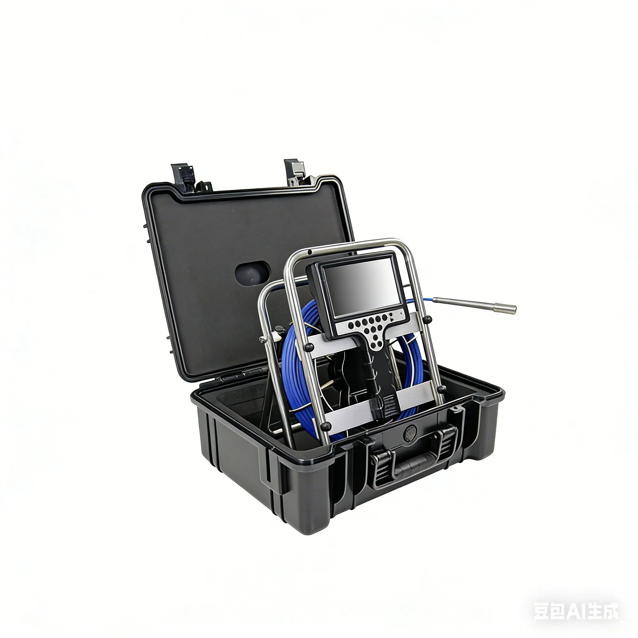 Wopson Hand Held 100FT Meter Counter Pipeline Sewer Drain Inspection Camera