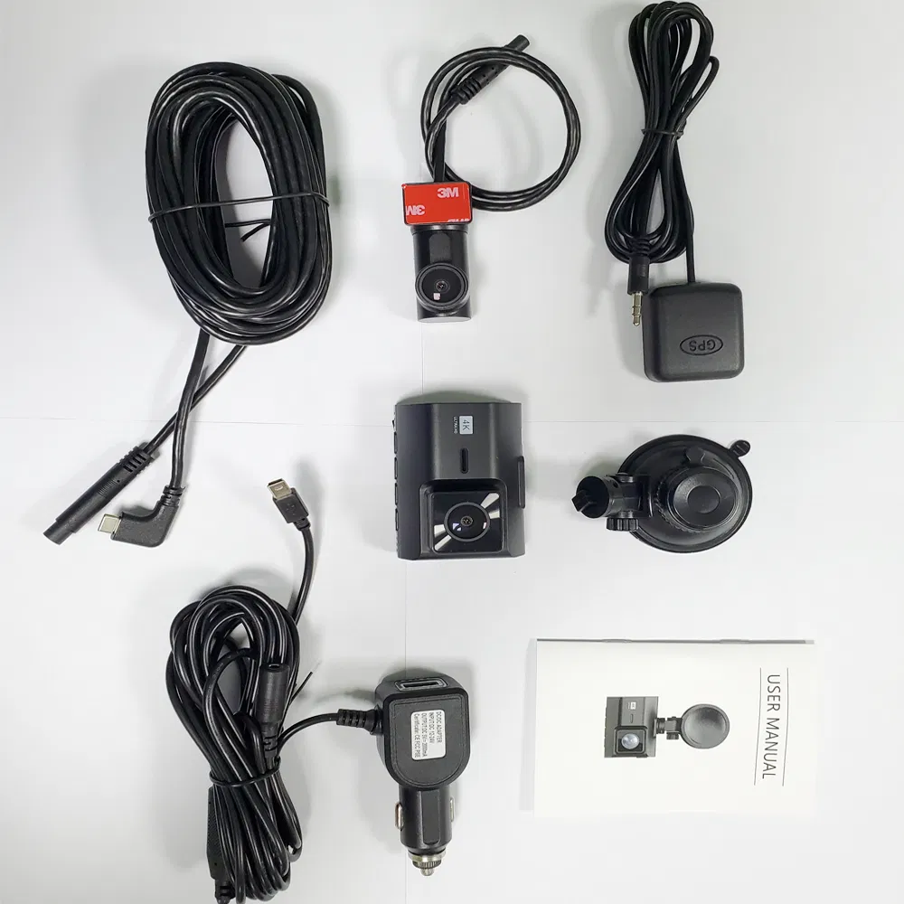 2 Inch 4K +2K Dual Lens GPS WiFi Super High Definition Car Dash Camera