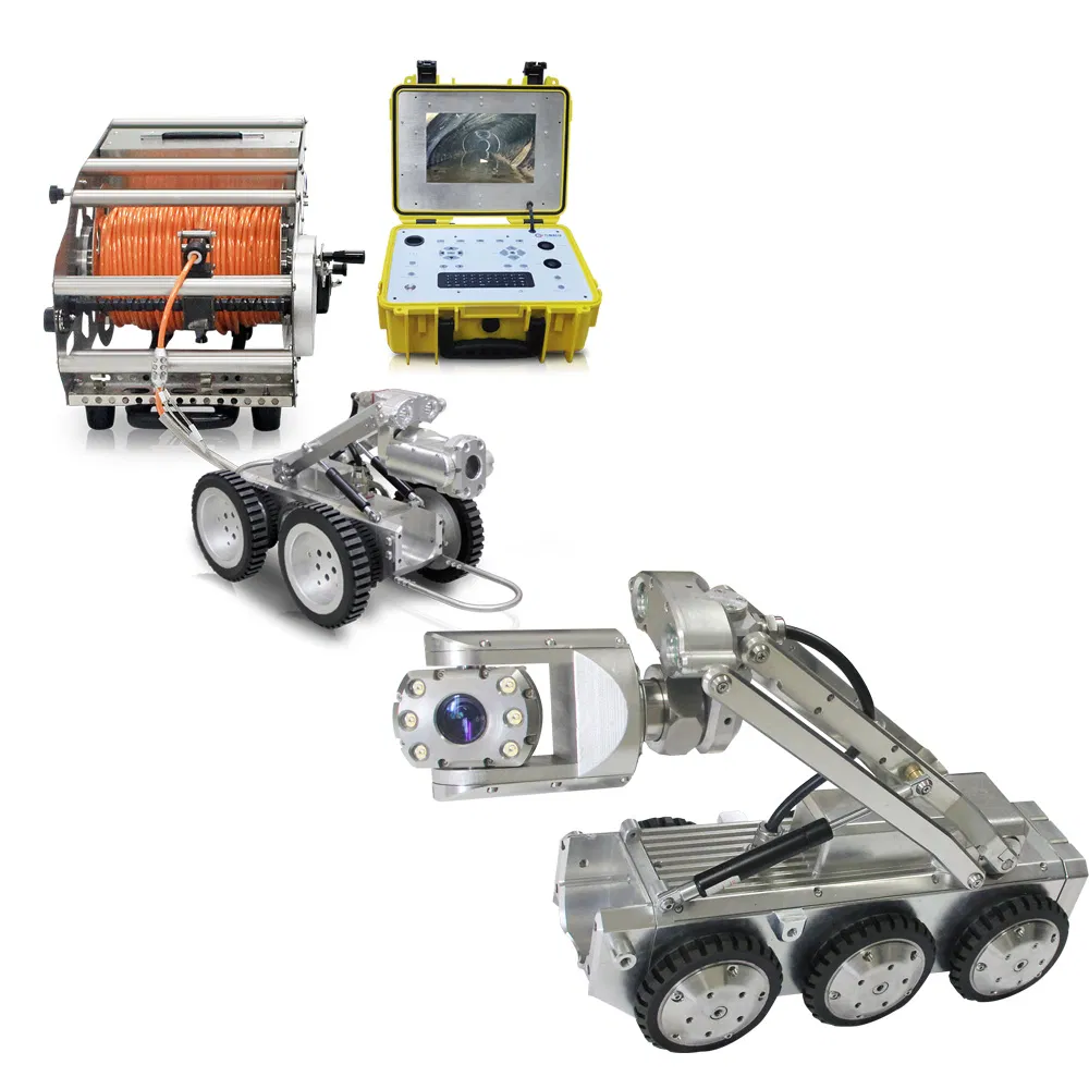 360 Degree Municipal CCTV Pipeline Inspection Camera Equipment 360 Degree Rotation Camera