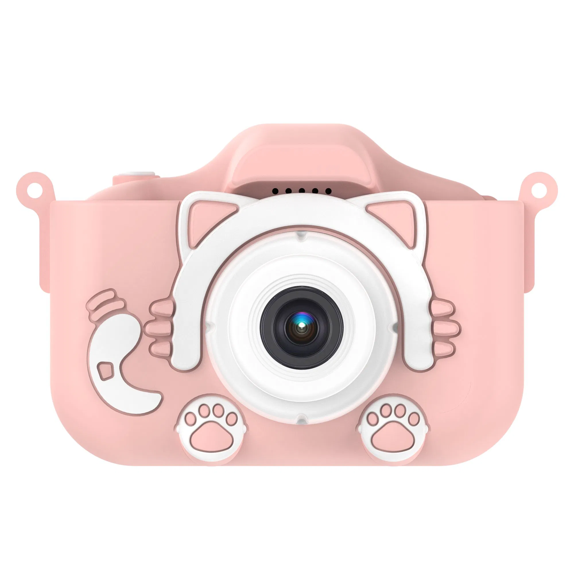Lightweight Fun Child Toys Waterproof Compact Colorful Digital Kids Camera: Rechargeable with 2.0 Inches HD IPS Screen for Gift
