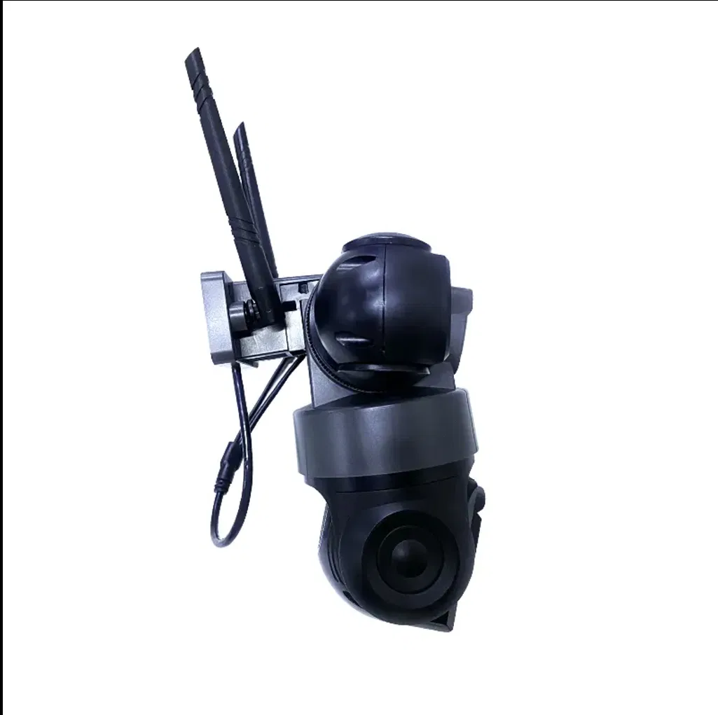 V380 New 3 Lens and 3 Screen Sc28-G Black 6MP Security CCTV Wireless IP Security 4G Network PTZ Triple-Lens Camera Sc28