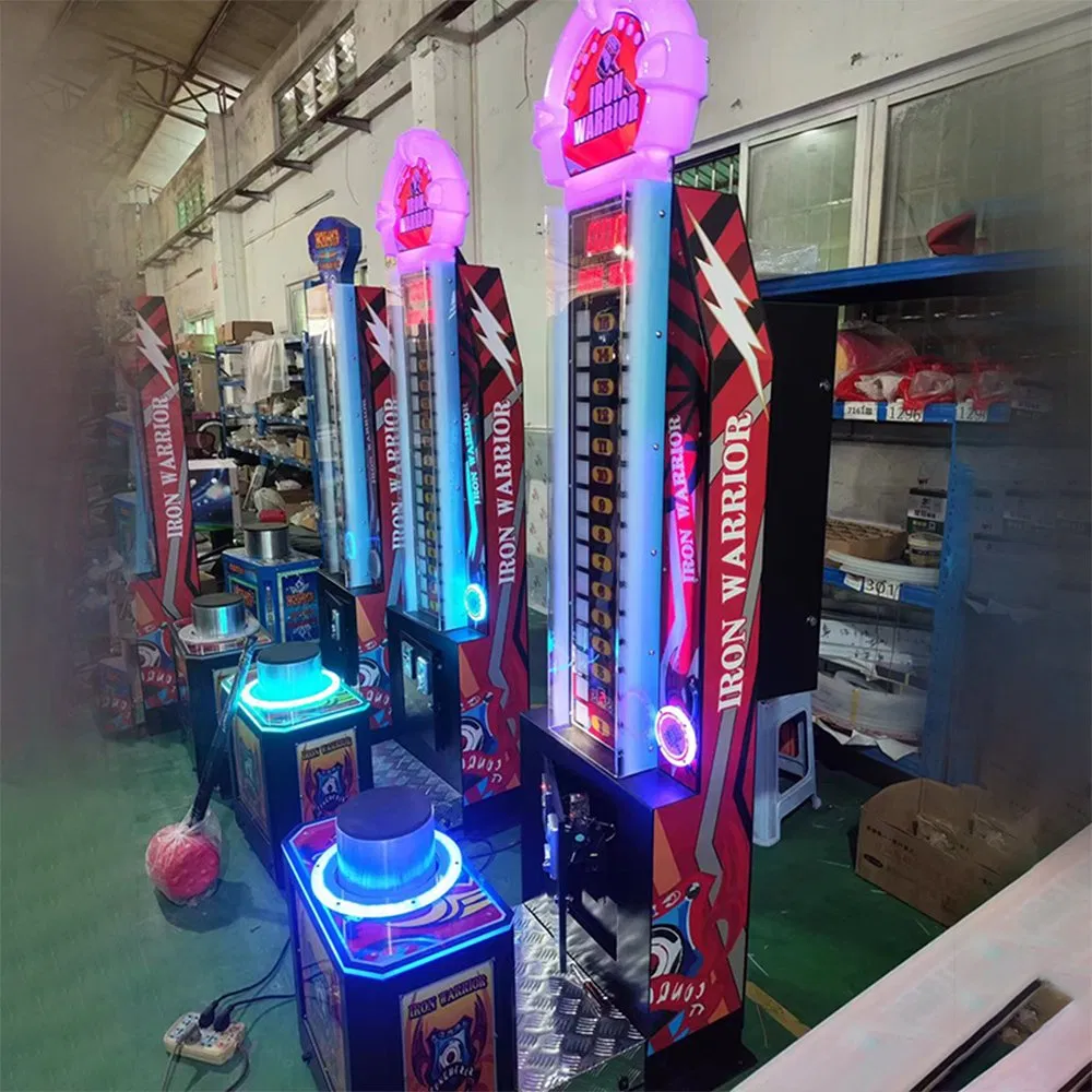 Iron Warrior Strength-Testing Arcade Game Machine: Thrilling Power-Challenge Entertainment