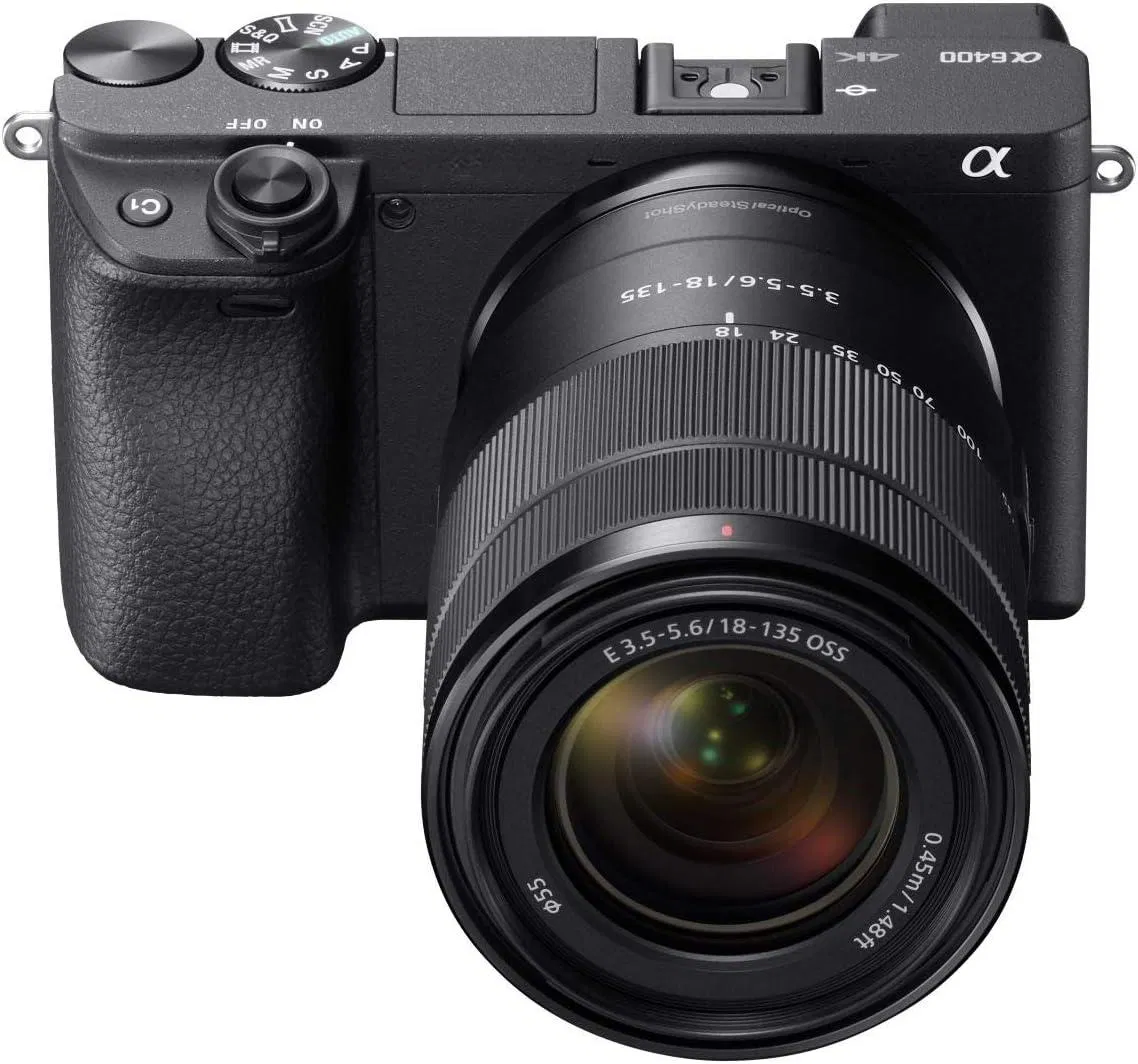 Original Alpha A6400 Mirrorless Camera: Compact Aps-C Interchangeable Lens Digital Camera