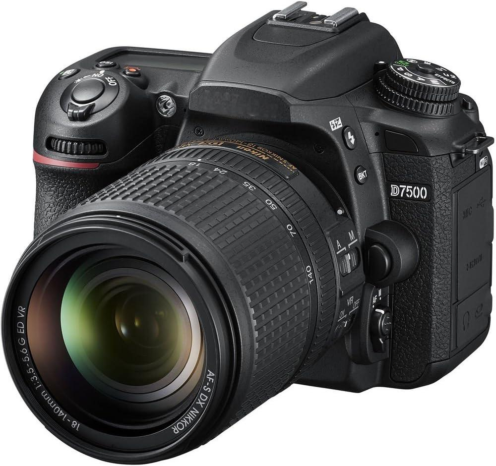 Original D7500 20.9MP DSLR Camera with Af-S Dx 18-140mm F/3.5-5.6g ED Vr Lens