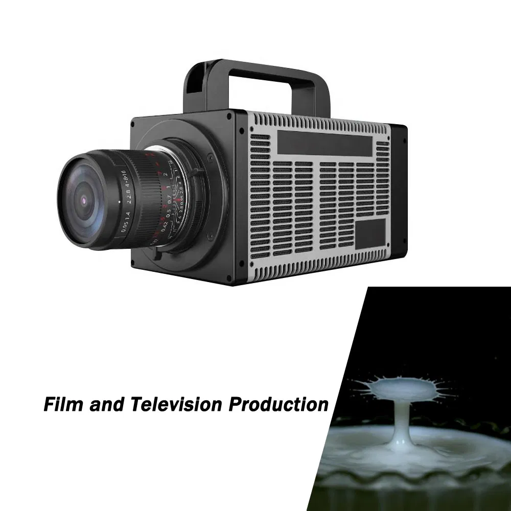 High-Speed Camera High-Definition Image Quality 5-Megapixel Slow-Motion Playback of Photographed Actions Industrial Camera Film and Television Production