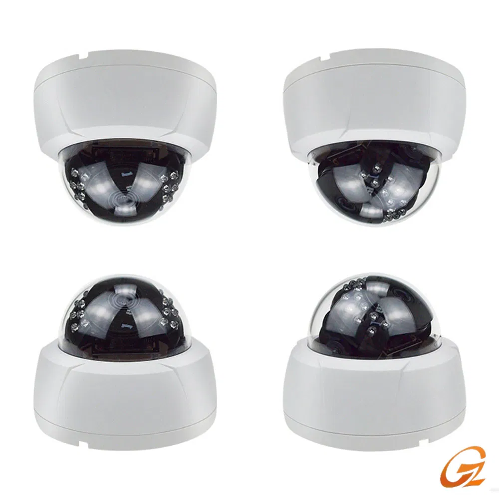 Metal 4MP Ai Dome CCTV Camera, IP Poe Explosion-Proof Industrial High-Temperature Resistant High-Definition Face Recognition Security Camera