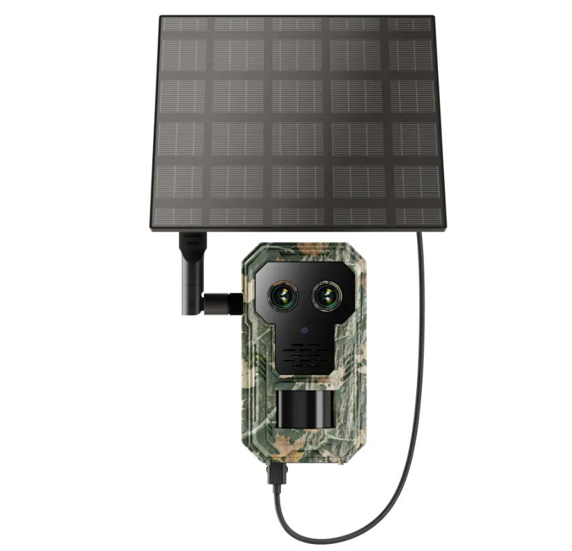 Hunting Trail Camera 32MP Dual Lens 4G Wildlife HD Night Motion Detection