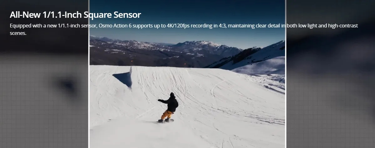 Osmo Action 6 Specs 3