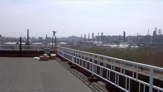 CCTV PTZ Laser Night Vision Camera for Bridge