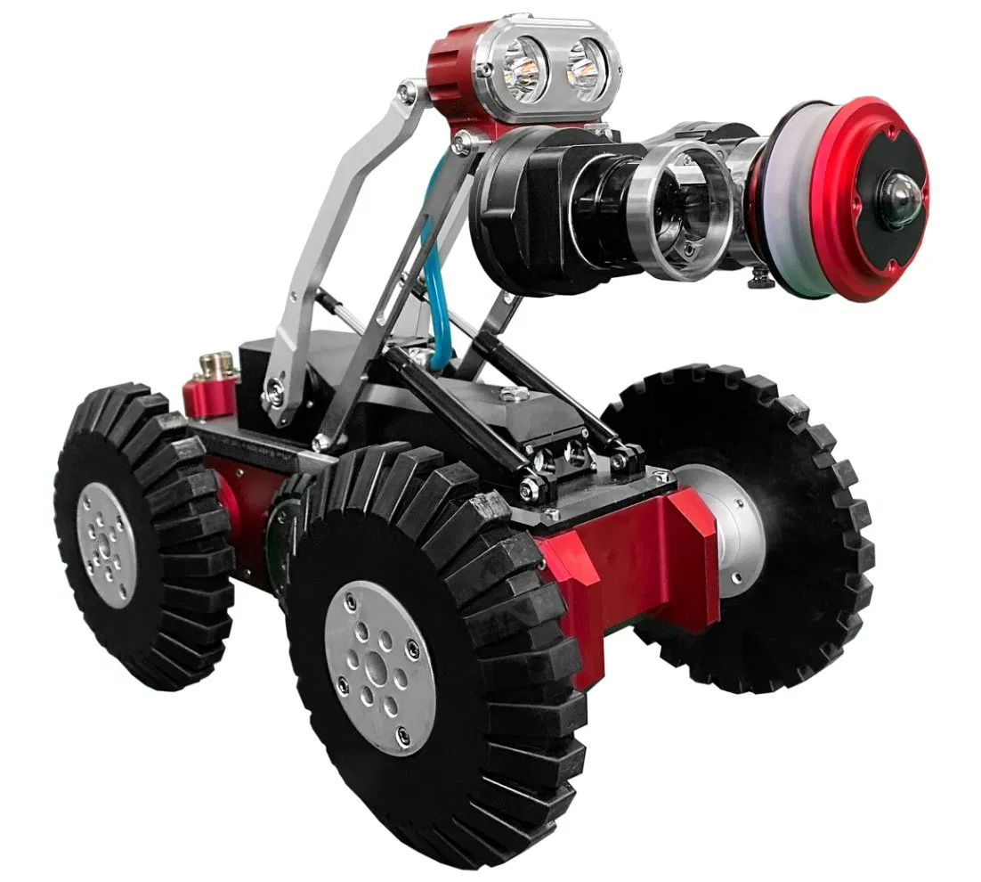 Underwater 360 Degree Rov Motorized Pan and Tilt Sewer Inspection Camera