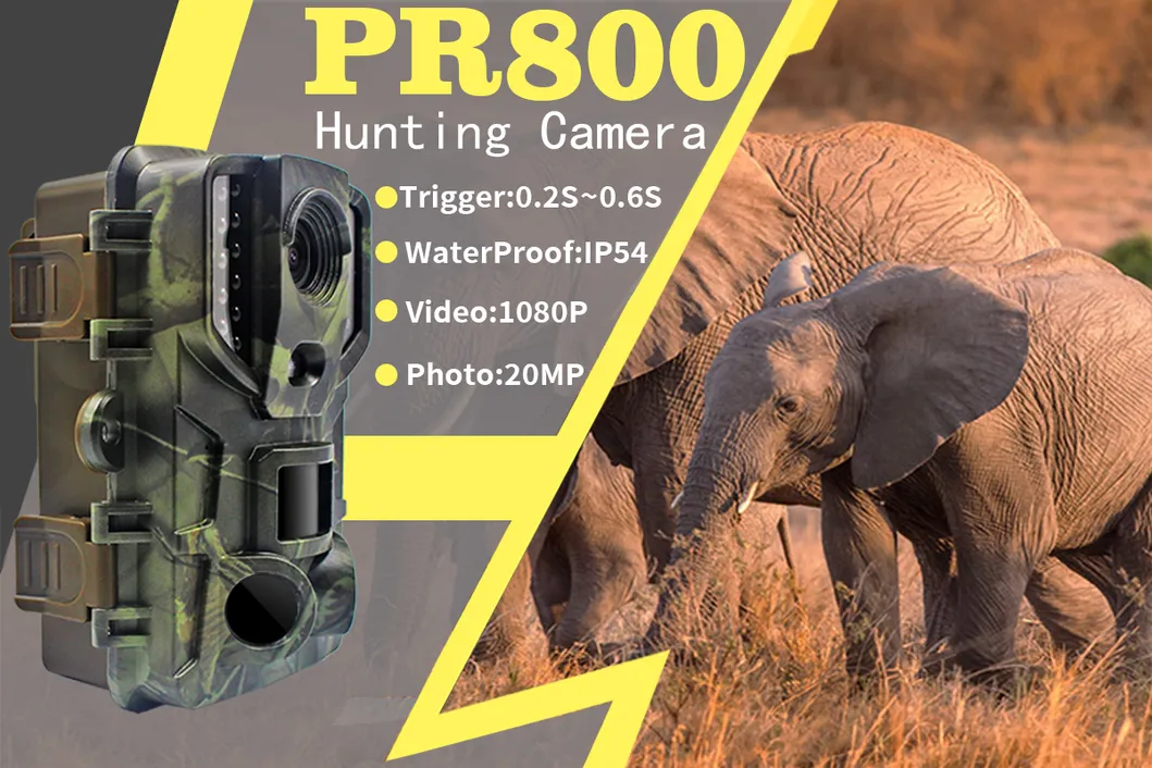 PR800 Wildlife Camera Angle View
