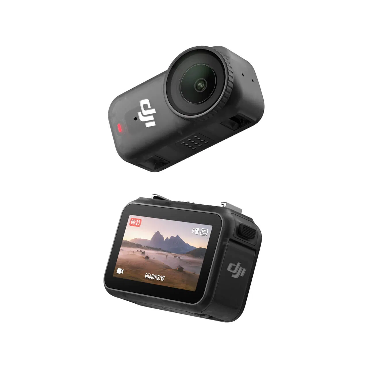 DJ Osmo Nano Vlog Combo Black (128GB) for Microphone Mini with Camera Function and Screen Size Other Sport Action Camera