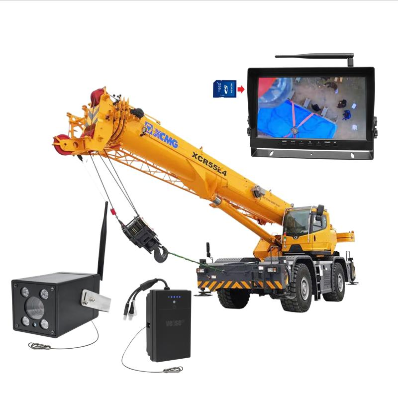 Wireless Waterproof Crane Camera for Tower /Beam /Bridge /Gantry /Jib /Crawler /Mobile /Truck Crane
