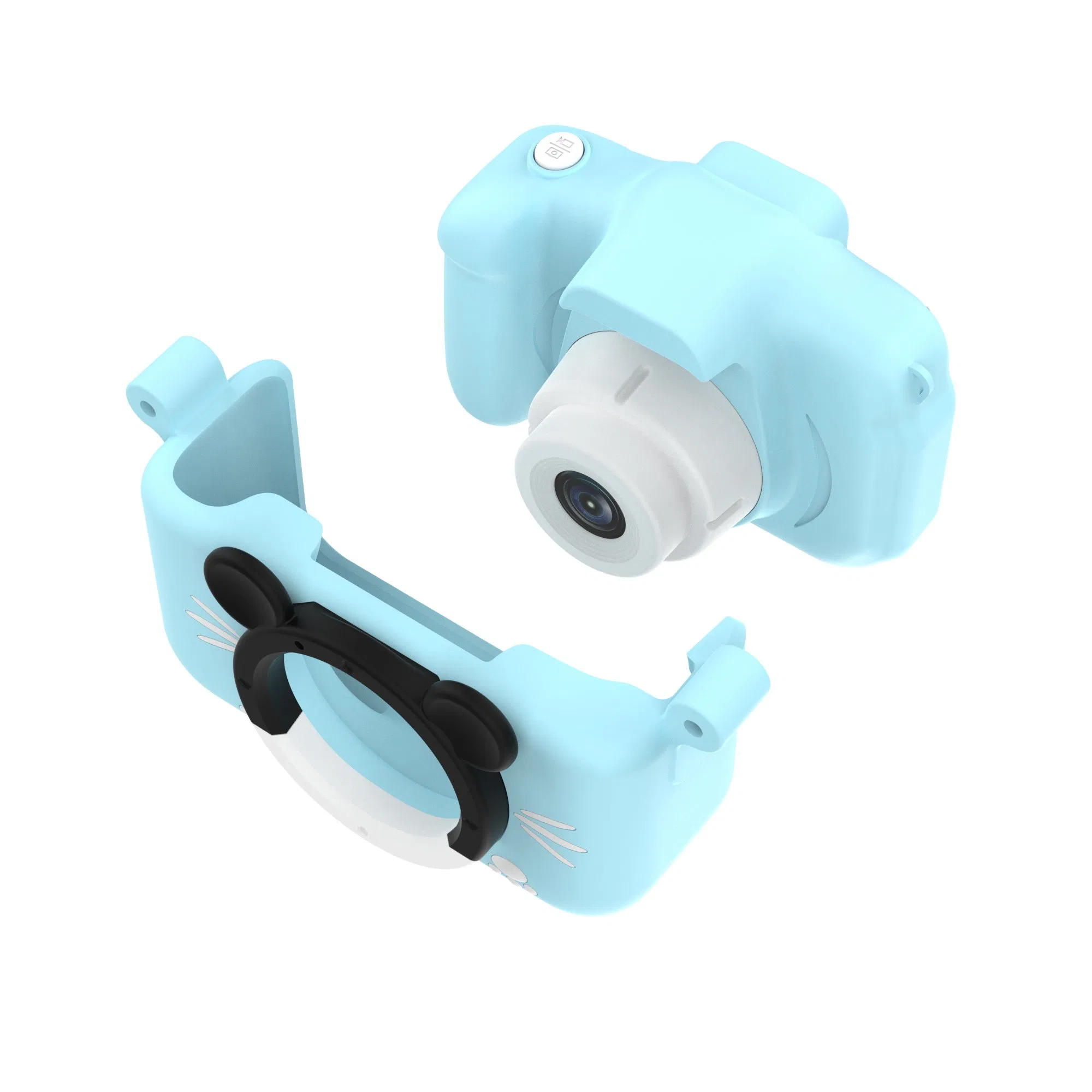 2.0 Inch HD Display Fun Cartoon Shell Digital Kids Camera