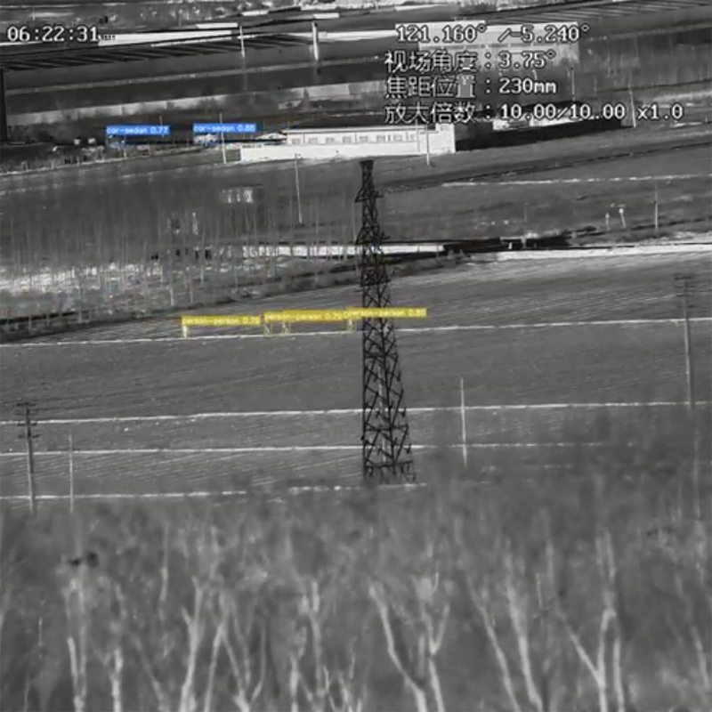 Customizable Ultra Long Range Multi-Sensor High Precision Rangefinder Eoir PTZ Thermal Imaging Camera