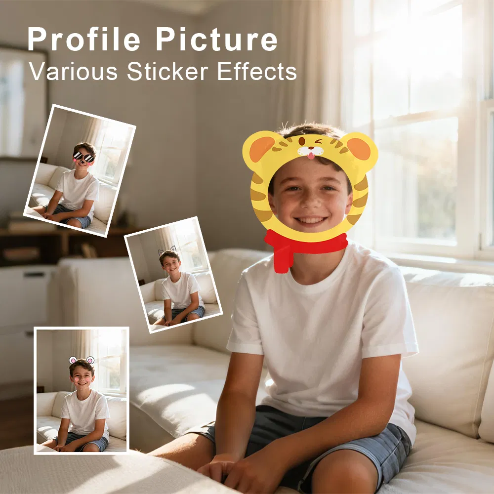 Kids' 4K Digital DSLR Camera with 180° Flip Screen &amp; Telescopic Rotating Lens Mini USB Design for Photography-Loving Teens