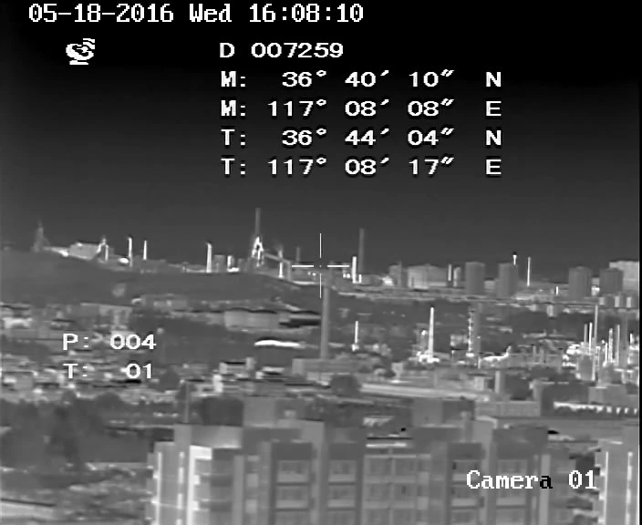 Multi Sensor Surveillance IP Thermal Imaging Camera with HD Laser Night Vision Camera and Laser Rangefinder