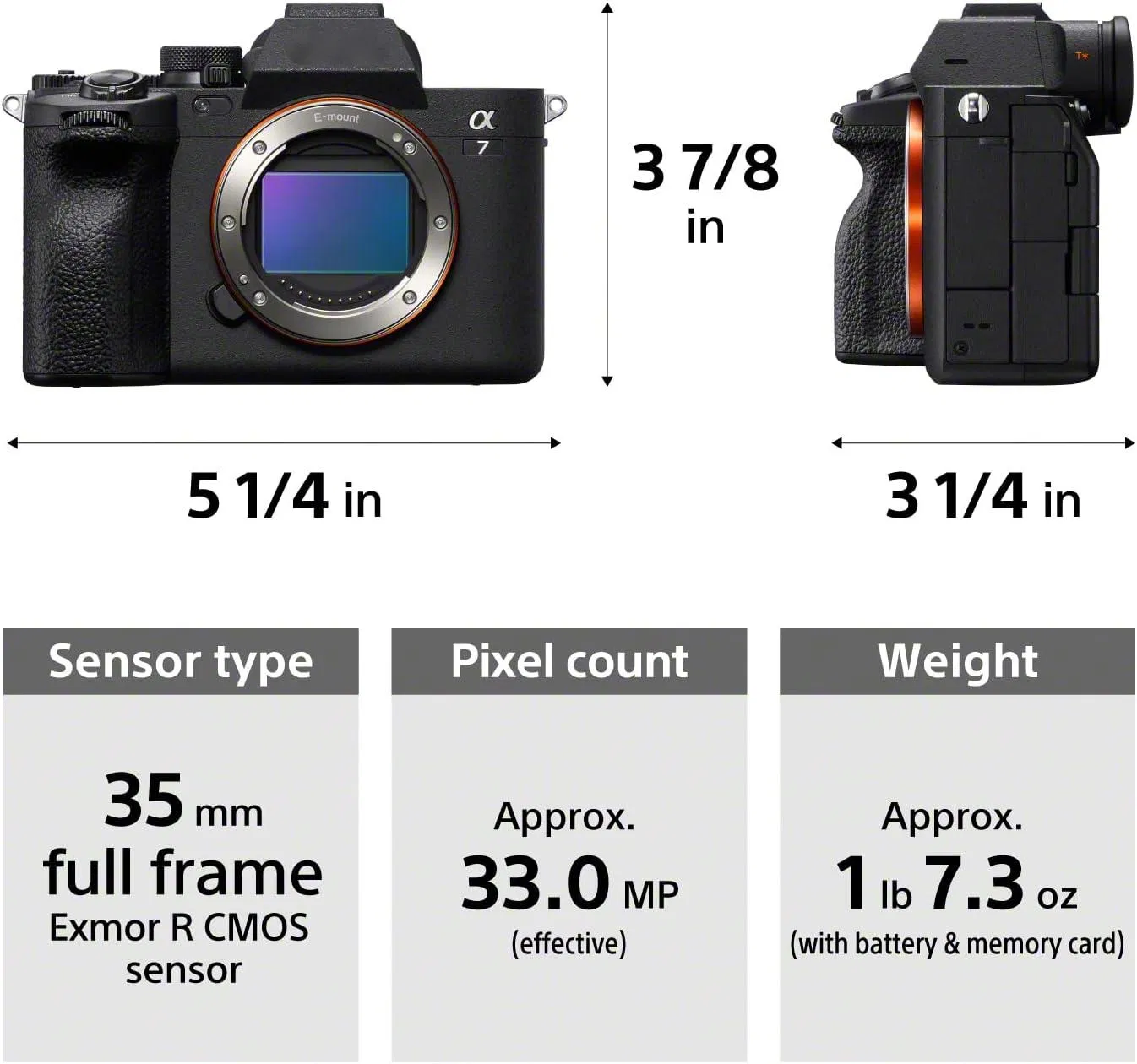 Original Alpha 7 IV Full-Frame Mirrorless Interchangeable Lens Camera
