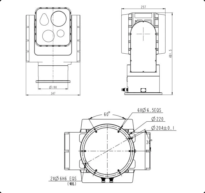 Thermal Imaging Camera Front View