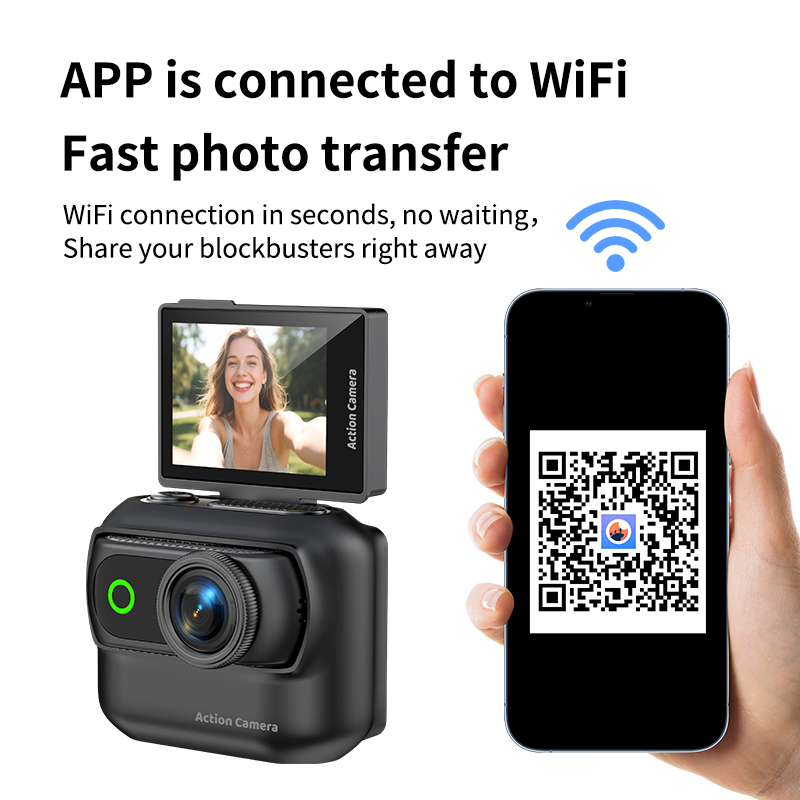 Lk018 Sports Camera Magnetic Attraction Separable Action Camera