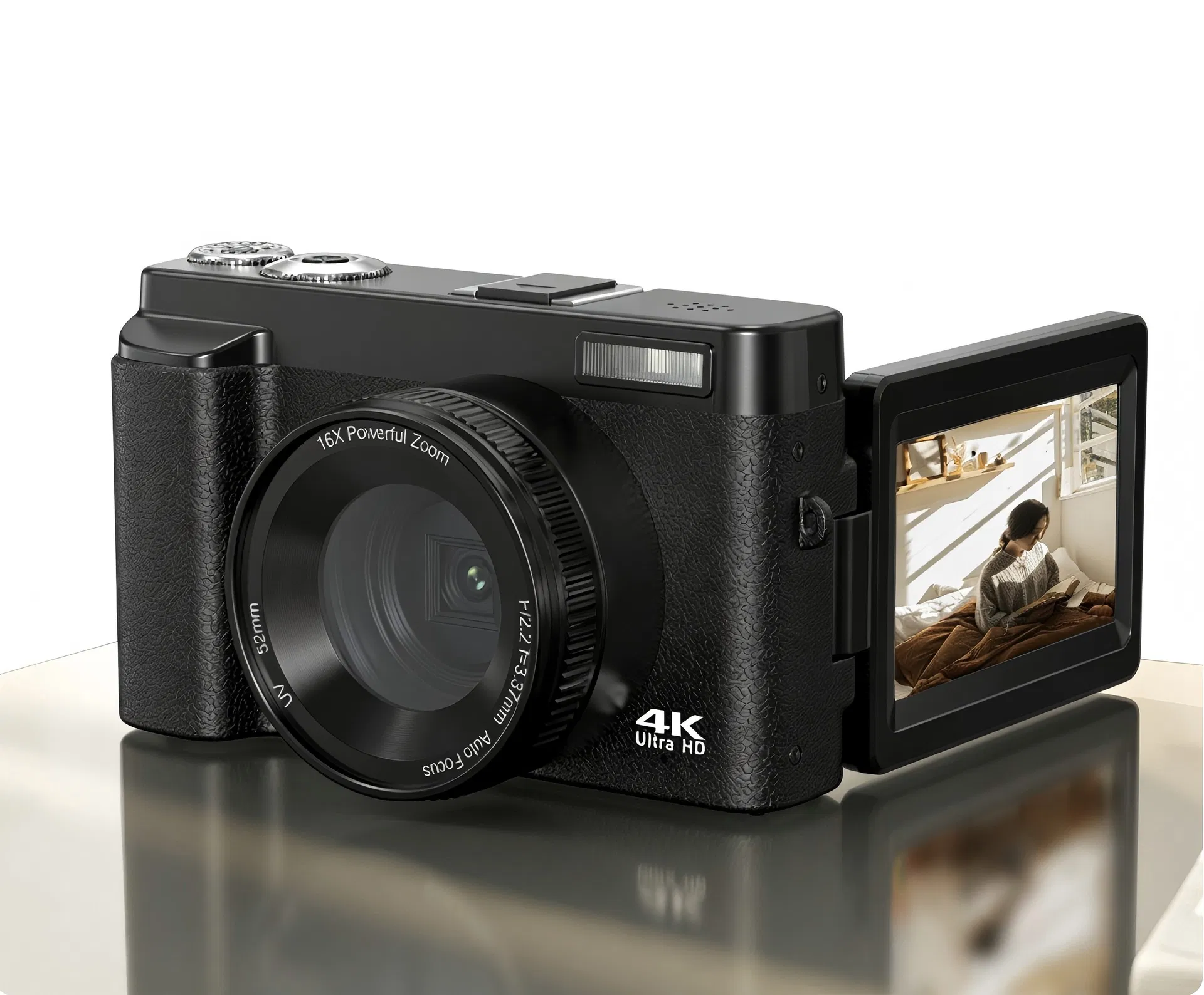 4K HD Mirrorless Camera View 2