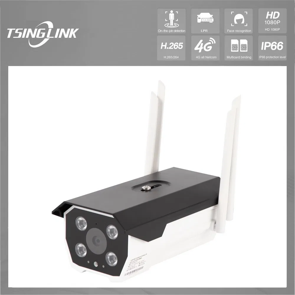 Factory Price CCTV Security Multi Infrared White Light Lamps Lpr HD Car License Plate Recognition Bullet IP Camera